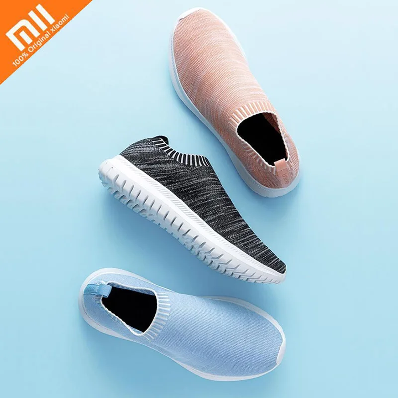 

Xiaomi UREVO Leisure Sneaker Gym Shoes Lightweight Breathable Elastic Wearable Outdoor Sport Running Shoes for Men Women Smart