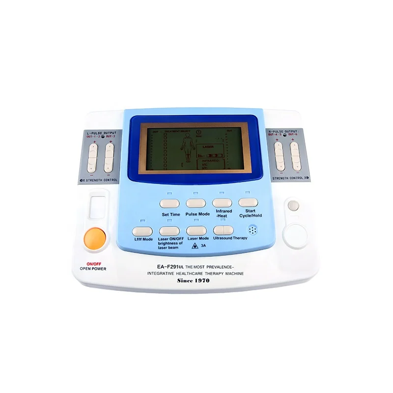 

EA-F29 integrated physical therapy with ultrasound 7 channels,eye care,AC&DC,CE,ISO 13485 approved