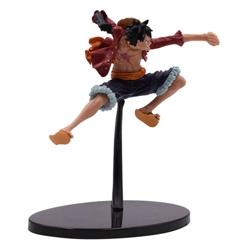 12 видов стилей Аниме one piece Going Merry Luffy Sabo Ace Jinbe Shanks Chopper Mihawk ПВХ фигурка куклы Коллекционная модель игрушки - Цвет: Luffy no box