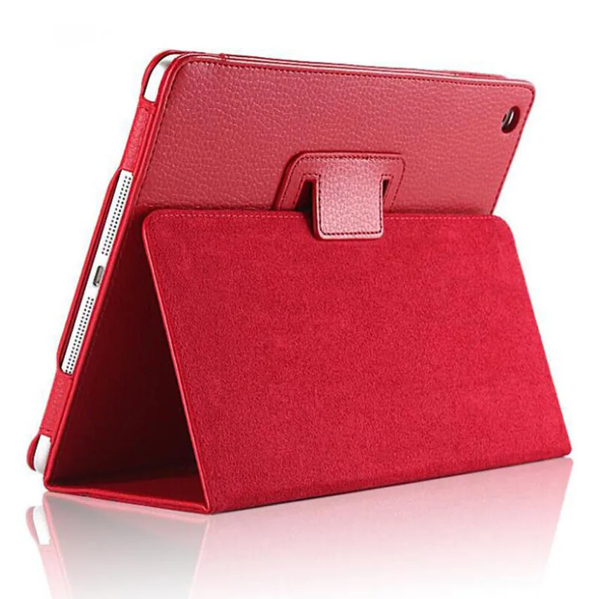 Solid Coque for iPad 9.7 2017 Smart Case Magnetic Auto Sleep-Wakeup Stand PU Funda for iPad 2017 9.7 A1822 A1823 Case Flip       (4)