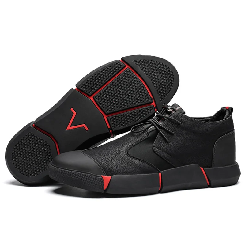 Fashion Men's Casual Shoes Top Quality Black Leather Shoe Breathable Sneakers Men Shoes Spring Summer Flats School Shoes Fashion Men's Casual Shoes Top Quality Black Leather Shoe Breathable Sneakers Men Shoes Spring Summer Flats School Shoes