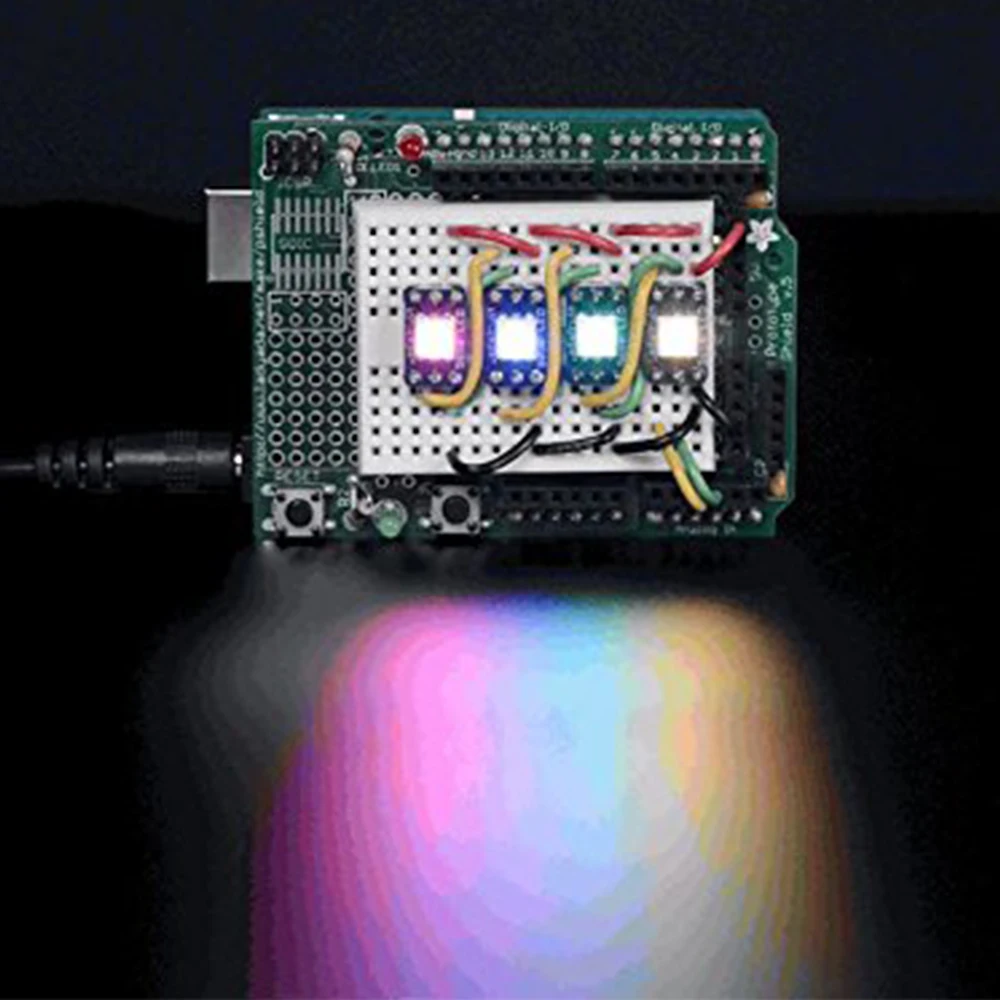 10 ~ 1000 шт SK9822 (аналогичный APA102) светодиодные чипы IC SMD 5050 RGB для полосы экрана DC5V с