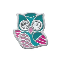 

HELLO OWL, Floating charm fit floating charm lockets, FC0324,10PCS/LOT