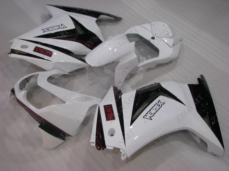 Body Kits Ninja 250R 2008 - 2014 White Black Abs Fairing EX 250 2009 Body Kits for Kawasaki Zx250r 2013 Body Kits Ninja 250R 2008 - 2014 White Black Abs Fairing EX 250 2009 Body Kits for Kawasaki Zx250r 2013