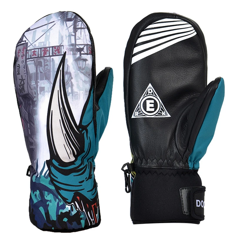

1 Pair Unicorn Men Women Ski Gloves Snowboard Gloves Snowmobile Winter Skiing Riding Climbing Waterproof Snow Warm Gloves