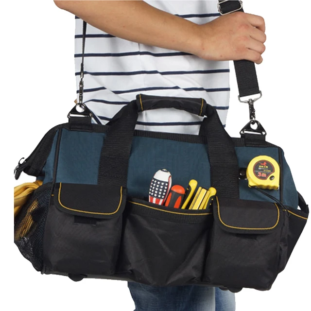 Tool Handbag Multifunction 600d Oxford Canvas Bag Electrican Tool Handbag Multifunction 600d Oxford Canvas Bag Electrican Storage Hardware Repair Kits