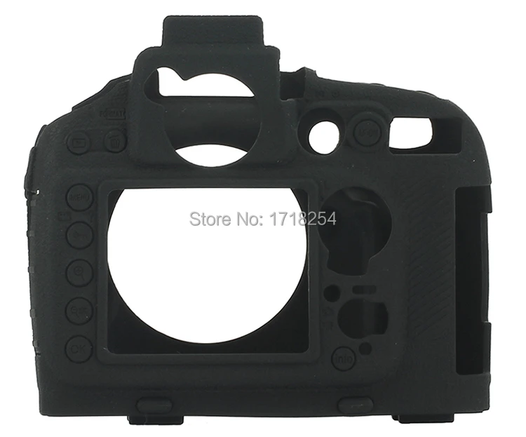 Высококачественный мягкий силиконовый резиновый защитный корпус для камеры чехол кожа для Nikon D800 D800E DSLR камера сумка Защитная крышка