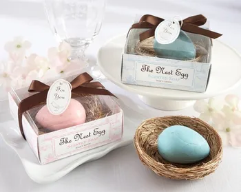 

3pcs Mini Fancy Egg Shaped Soap for Wedding Valentine's Day Gift Souvenirs Shower Gift Wedding Supplies Bath Soap