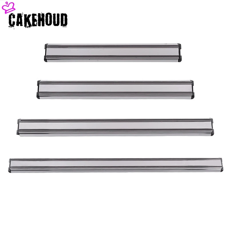 CAKEHOUD Высокое качество 23 дюймов магнитный держатель для ножей настенный Серебряный ABS Placstic блок Магнитный Держатель ножей для металлического ножа