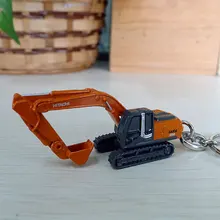 UH 1:128 HITACHI ZAXIS 200 CD001 эксклюзивная игрушечная машинка из сплава для детей, детская Игрушечная модель, оригинальная посылка