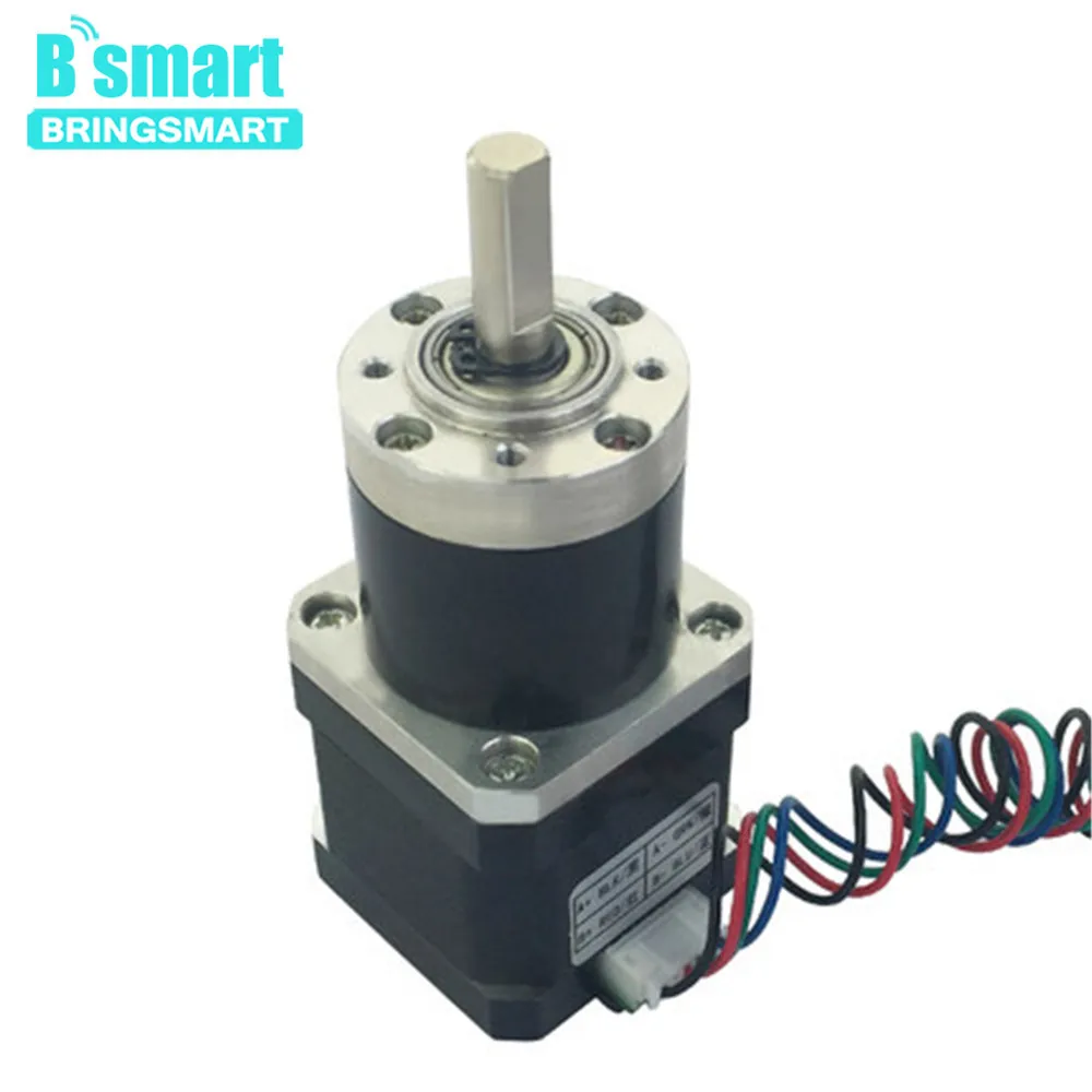 

Bringsmart Planetary DC Motor PG36-42BY High Torque Hybrid Worm Geared Motor Applied To Robot Toys DIY With Gearbox