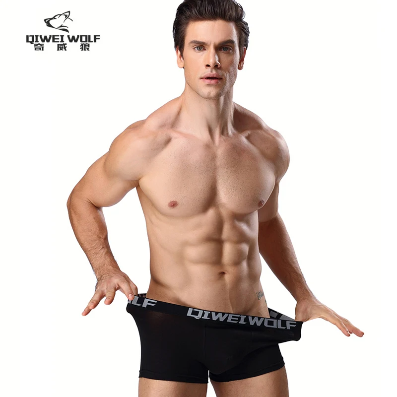 Мужское нижнее белье темно синие коричневые 6 видов цветов мужские боксеры