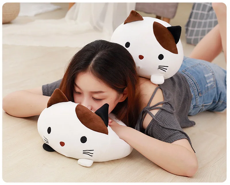 1 шт. 30 см Kawaii Cat Мультяшные плюшевые игрушки мягкие куклы Животные кошка подушка детские игрушки подарок на день рождения украшения дома