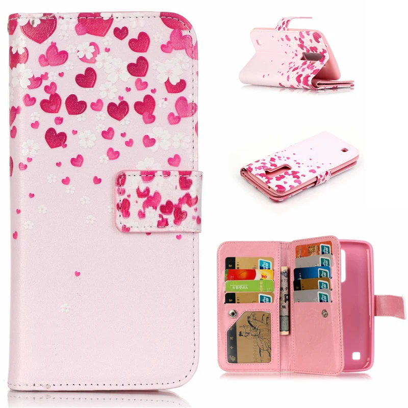 luxury wallet pu leather cover for lg k10 lte k430 k430ds k420n k 10 flip luxury wallet pu leather cover for lg k10 lte k430 k430ds k420n k 10 flip