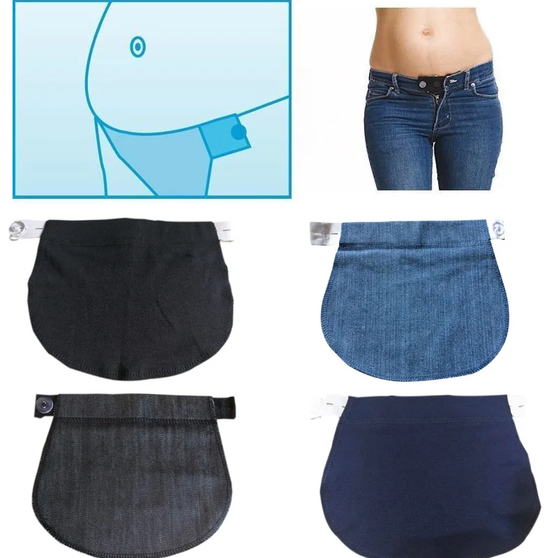 1Pcs Maternity Pregnancy Waistband Belt Pants ExtenderButtons AliExpress