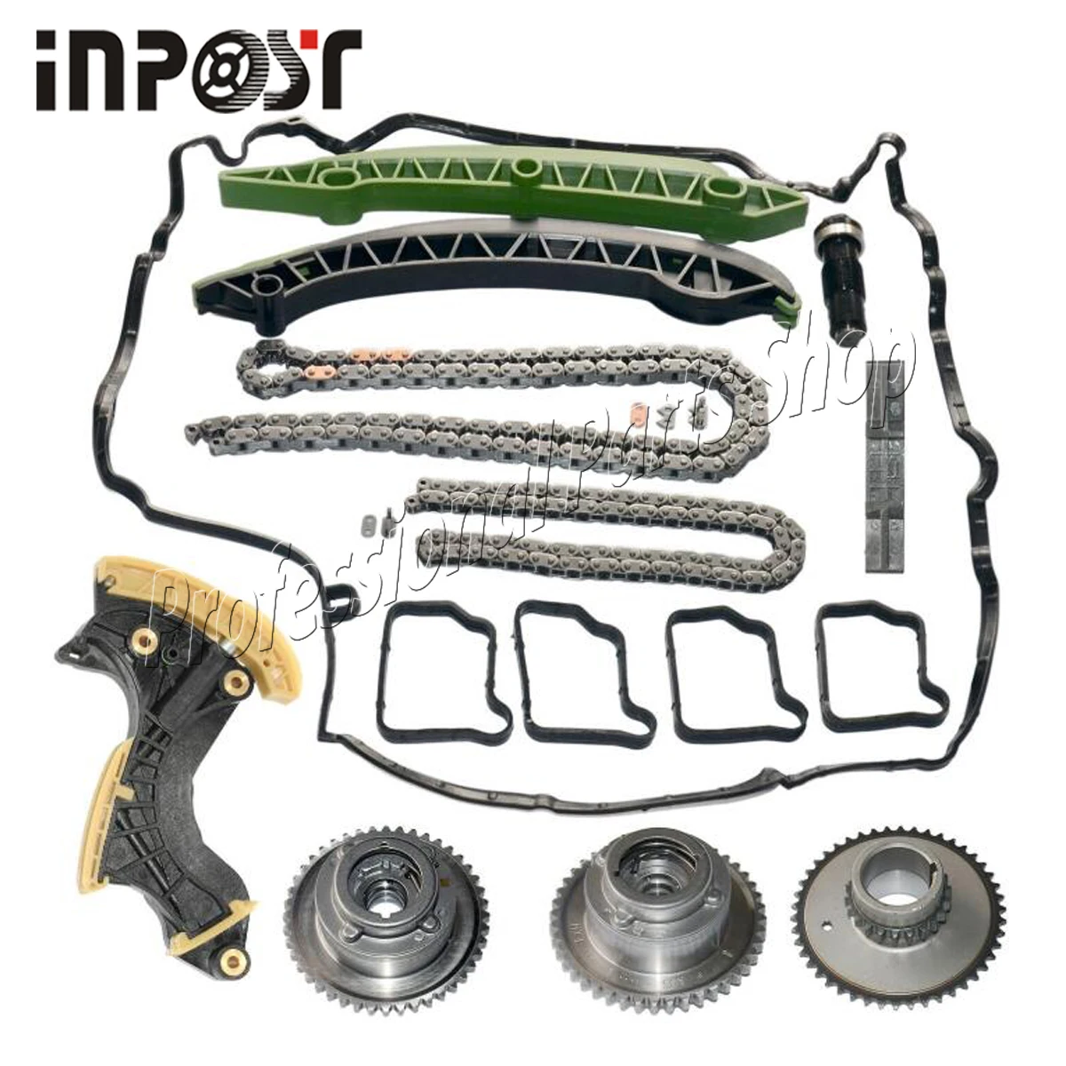 

Timing Chain Camshaft Adjuster Kit & Tensioner For Mercedes W204 C250 W212 E250 M271 A2710503347 A2710503447