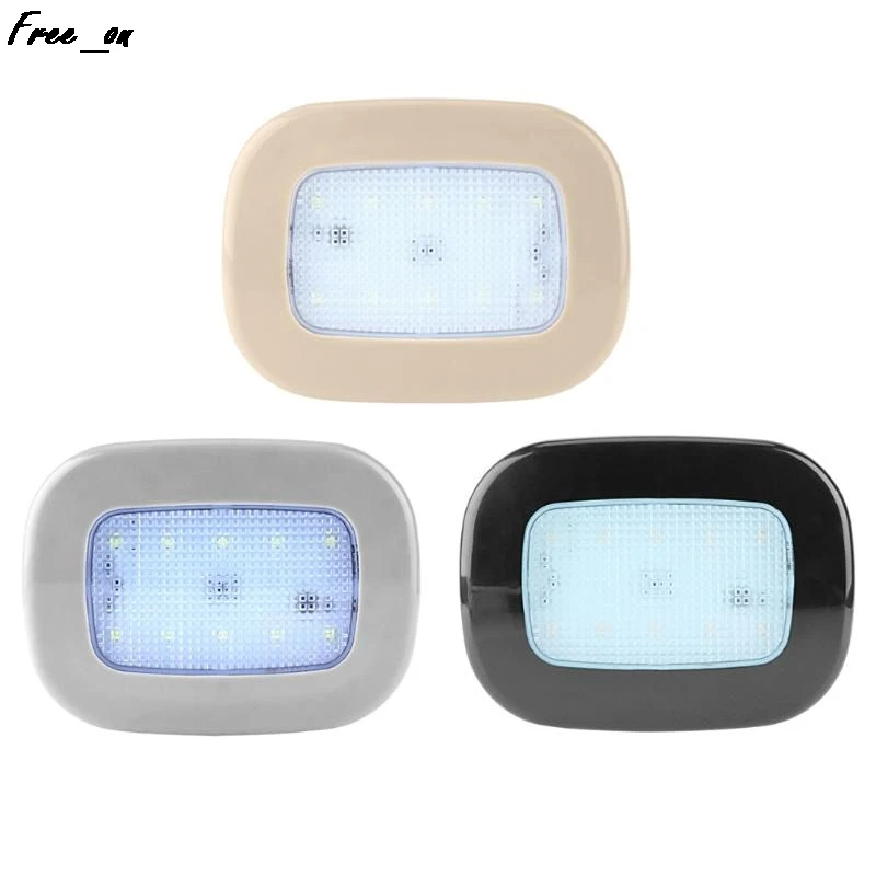 

USB Rechargeable Car Ceiling Adhesive Night Lamp Auto LED Reading Light Magnetic Interior Roof Lamp Truck Night Illumiantion