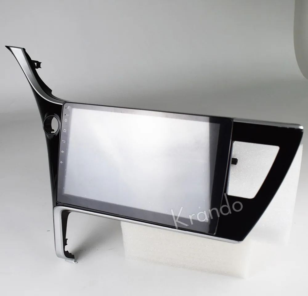 Best Krando Android 8.1 10.1" IPS Touch screen multimedia system for TOYOTA COROLLA 2017 radio player gps navigation wifi Bluetooth 1