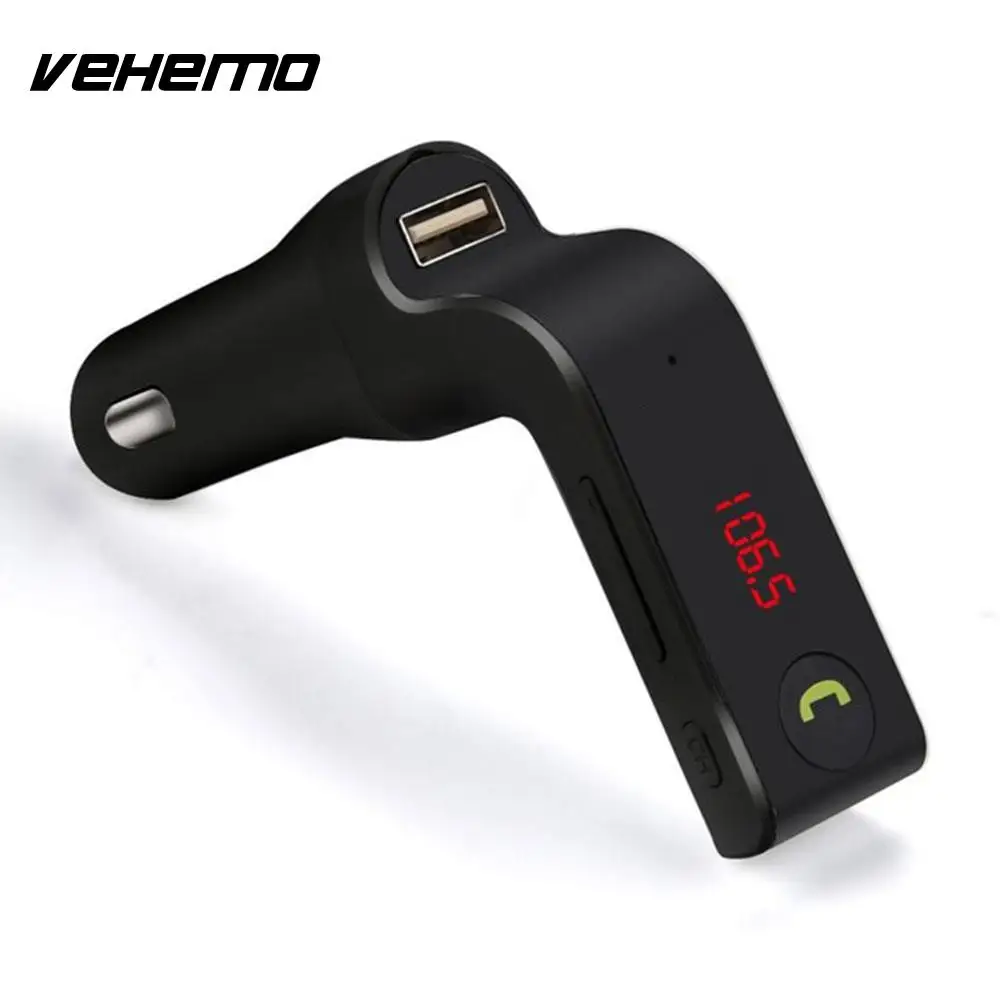 VEHEMO 12-24 V 5 V/2.1A автомобильное зарядное устройство для сигарет Bluetooth TF Pin USB Автомобильные аксессуары автомобильное зарядное устройство