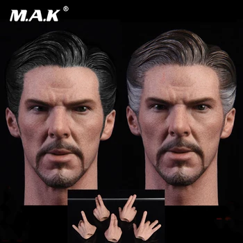 

Collectible 1/6 Male Solider Figure Doctor Strange 2.0 Head Sculpt Carving Model for 12'' Body Action Figure Toys Accessory