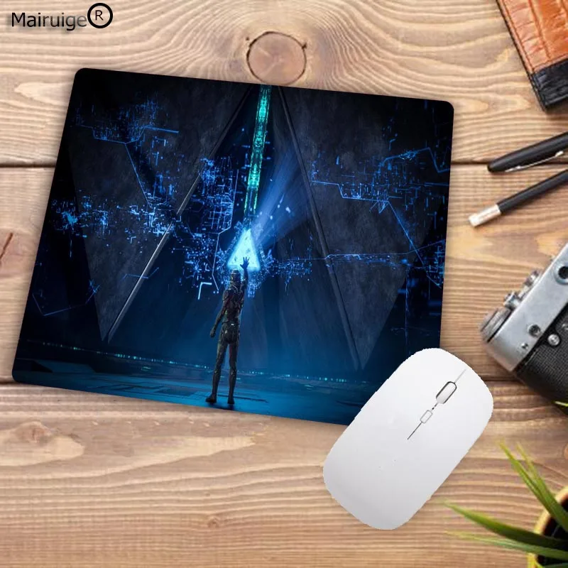 

Mairuige Rubber Gaming Mouse Pad All Mountain Red Flower Print Laptop Mouse Mat Small Size Mouse Notebook Computer Mousepad
