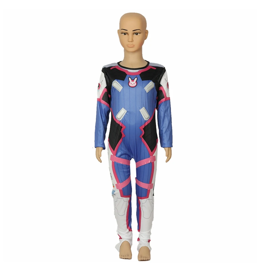 X-COSTUME, OW dva, Детский комбинезон для 4-6 лет, 7-9 лет, карнавальный костюм, полиэстер, высокое качество, брендовая Распродажа для детей