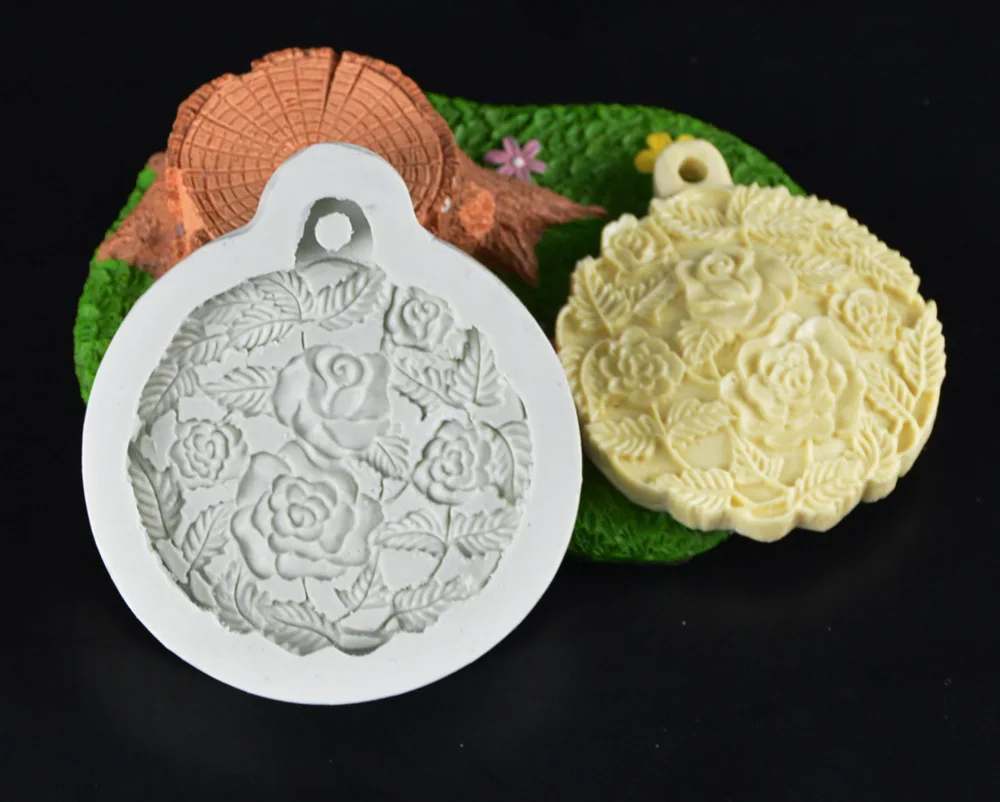 Роза цветок мыло силиконовая форма Свадебная вечеринка 3D ручной работы смолы ремесло шоколадные конфеты торт выпечки инструменты