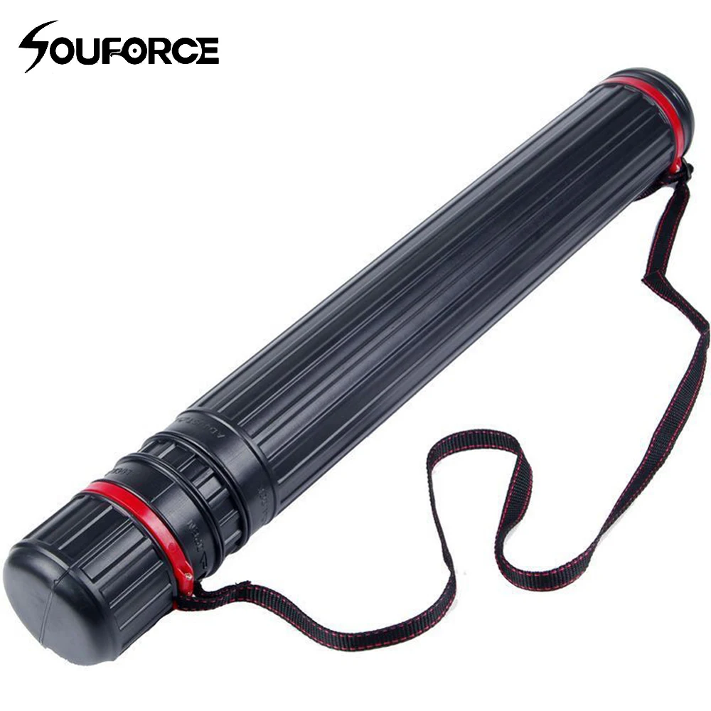 Adjustable Multifunction Archery font b Tool b font 63 105 cm Bow Arrow Quiver Tube Back