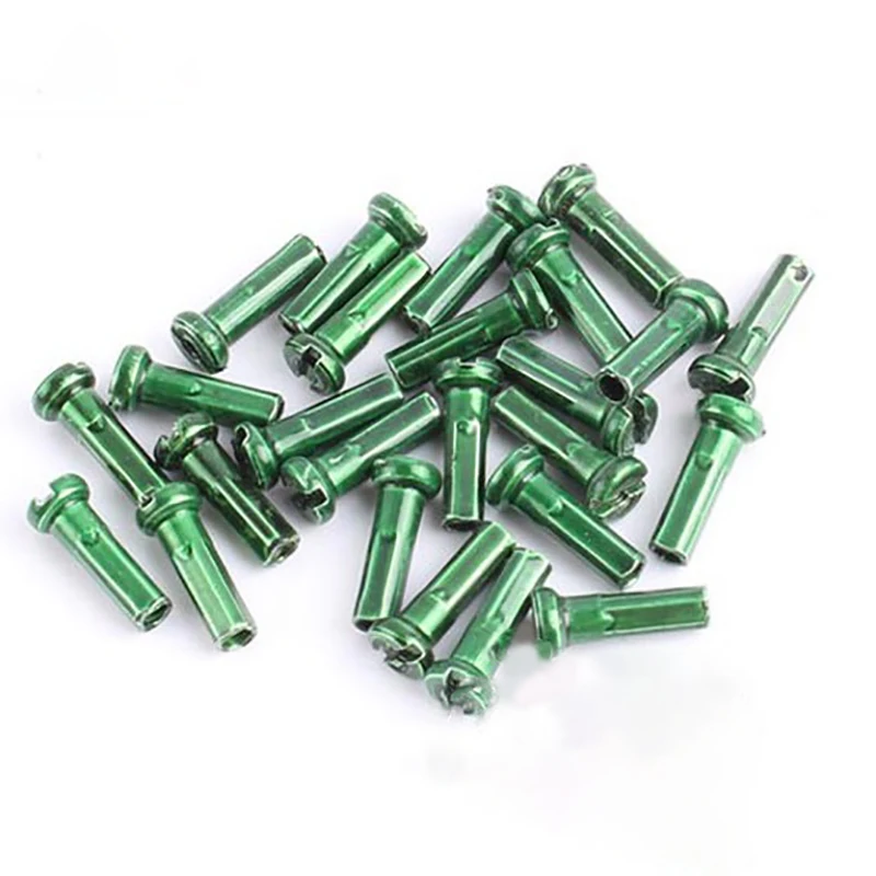 72Pcs/Lot 14mm Alloy Anodized Wheel Spoke Nipples For Mountain Bike Spoke Caps Cycling Accessories High Quality