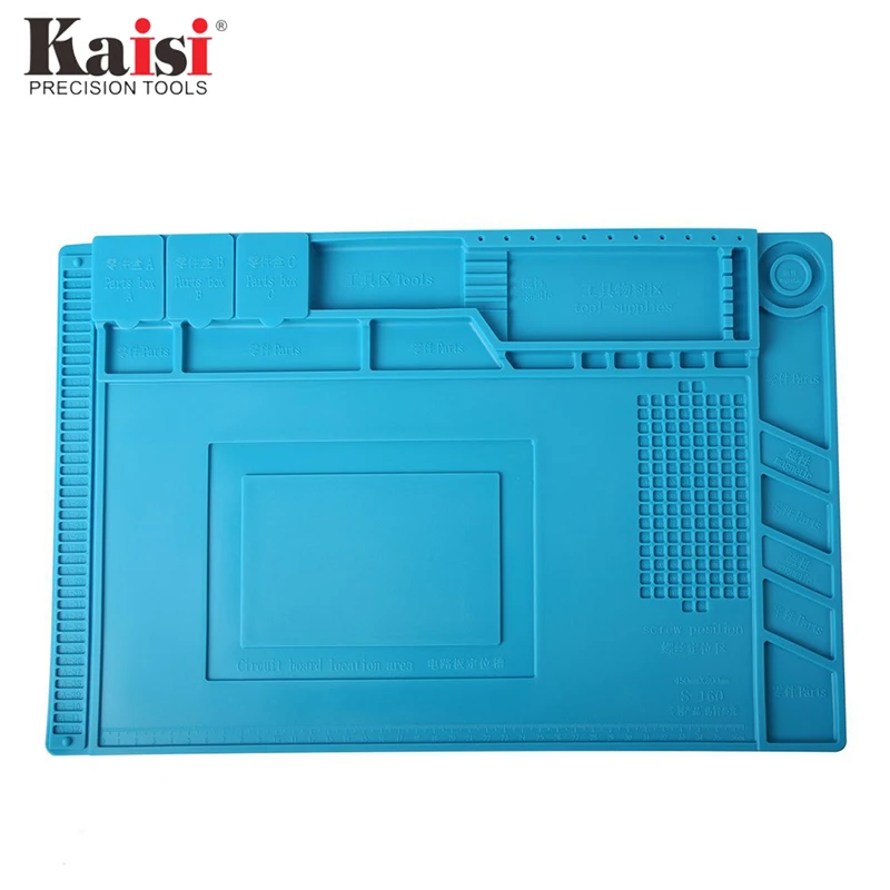 ESD Heat Insulation Working mat Soldering Station Iron Phone Computer Repair Mat Magnetic Heat-resistant BGA  Insulator Platform