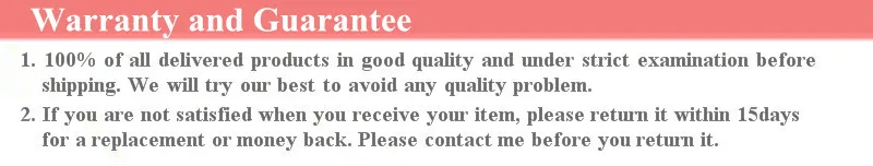 warranty and guarantee