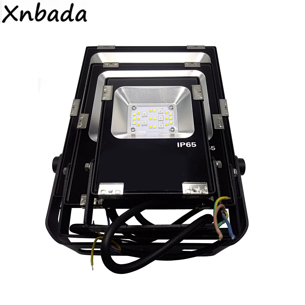 Светодиодный прожсветильник Тор Mi светильник RGB + CCT 10 Вт 20 30 50 2 4 ГГц WIFI IBOX / RF пульт