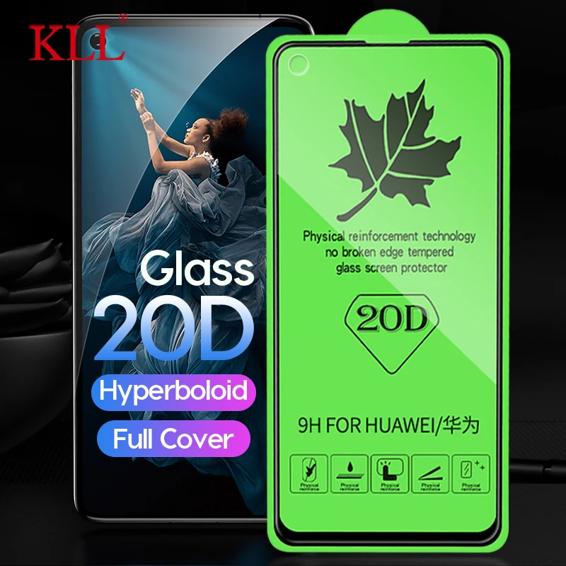 

20D Full Cover Tempered Glass for Huawei Honor 20 Pro 20i 10 Lite View 20 8X 8A Screen Protector for Huawei P30 Lite Nova 5 4 4e