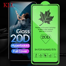 20D полное покрытие из закаленного стекла для huawei Honor 20 Pro 20i 10 Lite View 20 8X 8A Защита экрана для huawei P30 Lite Nova 5 4 4e