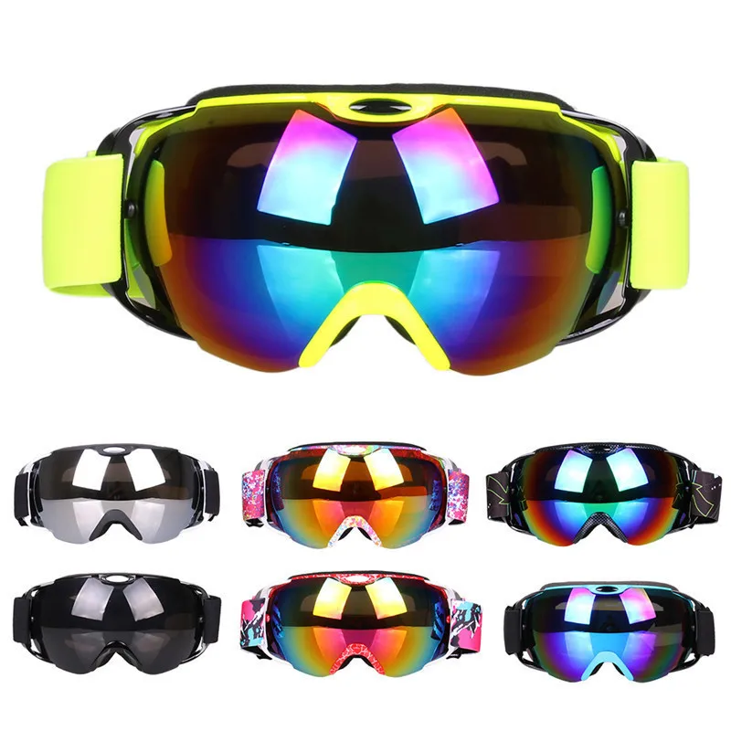 Buy Double Lens UV400 Big Ski Mask Glasses Skiing