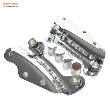 

Motorcycle Four Point Docking Hardware Kit Case for Harley Touring W/ Sissy Bar Solo Luggage Rack 2009-2013