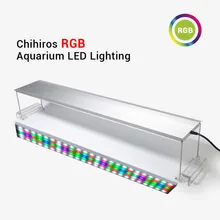Chihiros RGB аквариум светодиодный светильник полный спектр светильник ing для водных растений яркость регулируемый костюм для 30 см до 80 см бак
