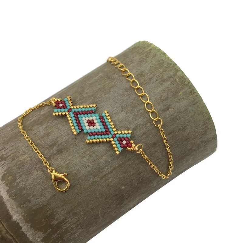 

Fashion Bracelet Jewelry Handmade Wrap Bracelet Multi Color Beads MIYUKI Bracelets for Women girls Best Friend Gifts bangle