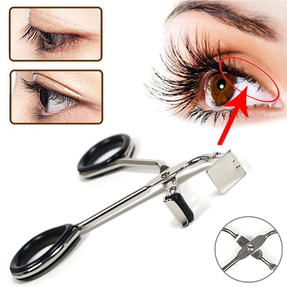 Natural Handle Makeup Tools Curling Eyelash Clip Women Big Eye Curler