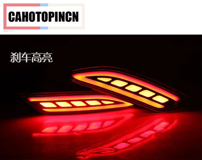 

Multi-function 12V LED Rear bumper lamp Rear fog light driving turning braking light for Honda HR-V HRV 2015 2016 2017