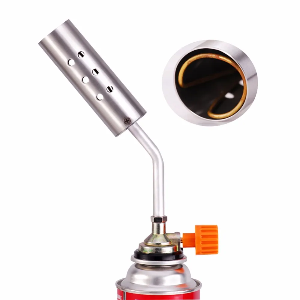 

New Portable Gas Jet Torch Flame Gun Lighter for Welding Camping Cooking Picnic Heating BBQ Gas Torch Equipment
