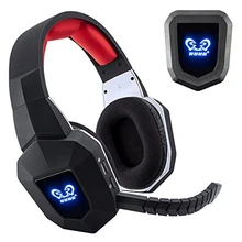 Sale 7.1 Wireless Headset 2.4Ghz Optical Noise Canceling Stereo Gaming Game Headphones for TV,PC,PS4,Xbox,with 7.1 Surround Sound