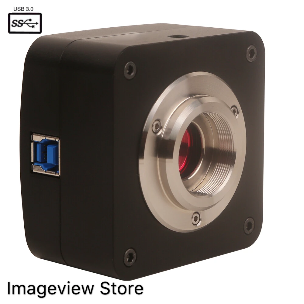 18MP USB3.0 13fps Mircoscope C-mount окуляр цветная камера U3ISPM18000KPA с Aptina cmos-сенсором IP118000A Imageview