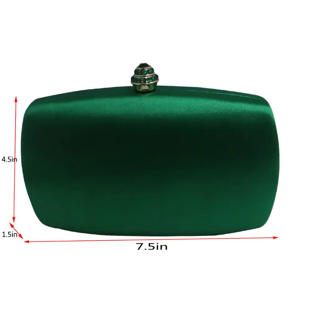 green clutch bags for weddings