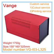 1 шт./лот процесса листового металла железная, металлическая Корпус 150*160*325 мм для электронная печатная плата продукта