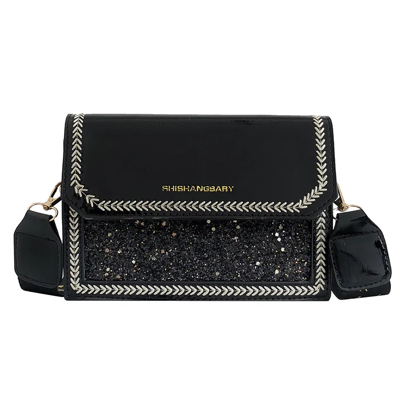 

2019 New Fashion Women Shoulder Bag Chain Strap Flap Designer Clutch Bag Ladies Messenger Bags With Flag