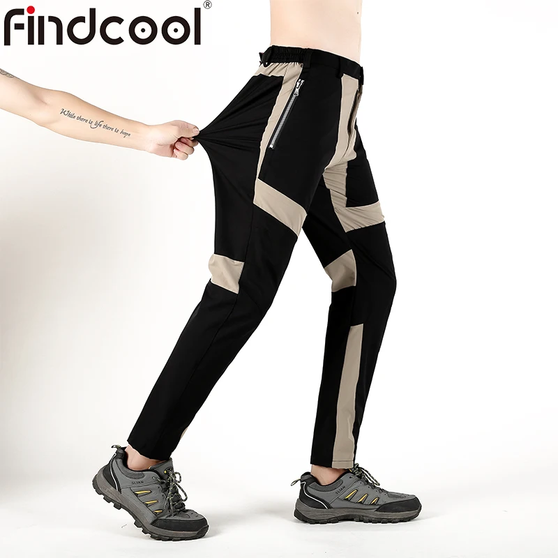 Findcool Outdoor Hiking Pants Men Waterproof Trousers Cycling Qucik Dry |