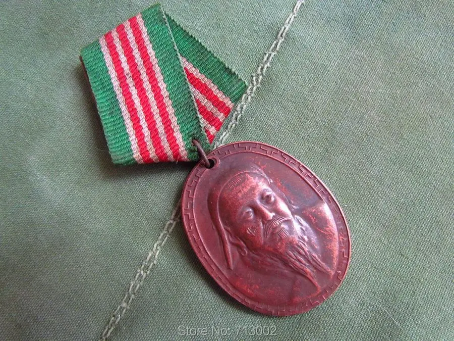 Винтажная медаль Monggol Genghis Khan Badge из 1945' | Дом и сад
