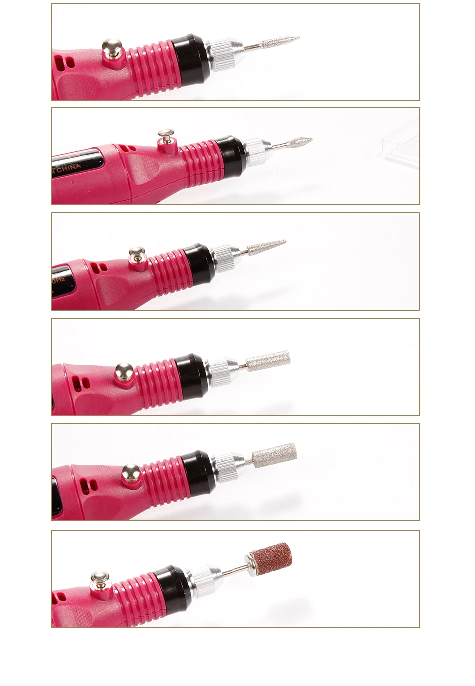 Электрический фрезерный сверло набор длинный USB провод ногтей сверлильный станок для маникюра дизайн ногтей шлифовальный пилочка для удаления геля Педикюр резак