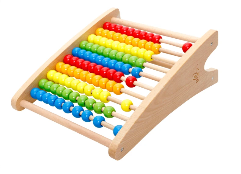 Деревянные Монтессори Abacus детские математические игрушки Математика счеты Деревянные Игрушки для раннего развития игрушки для детей